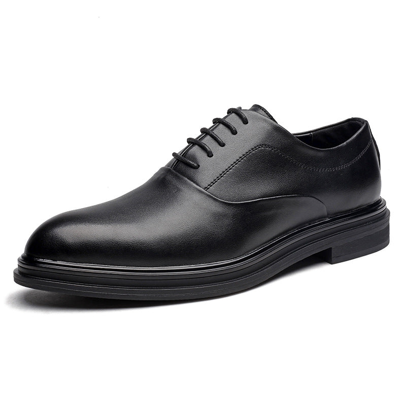Pointed Men's Shoes Business Work Leather Shoes