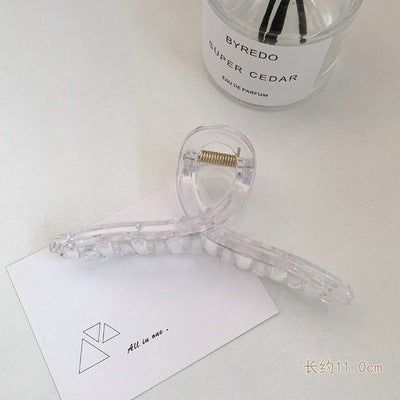 Vintage Frosted Catch Clip Candy-colored Hairpin Hair Catch Female Head Shark Clip