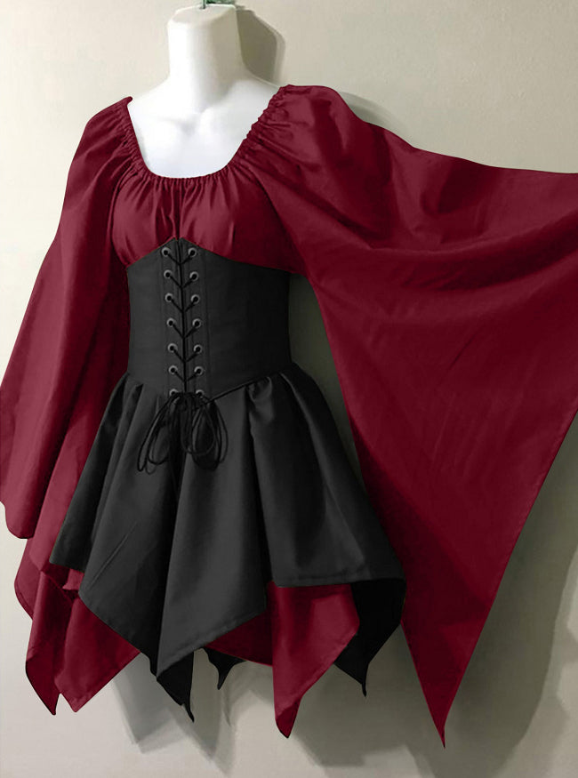 Long Sleeve Women's Renaissance Dress Costume