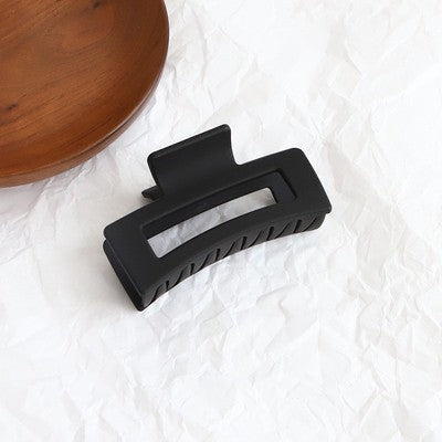 Vintage Frosted Catch Clip Candy-colored Hairpin Hair Catch Female Head Shark Clip