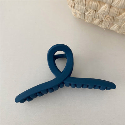 Vintage Frosted Catch Clip Candy-colored Hairpin Hair Catch Female Head Shark Clip