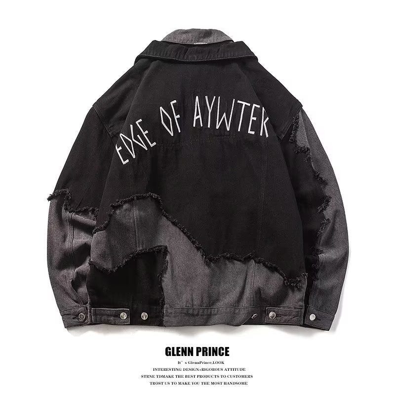 Loose Men's Coat Hong Kong Style Harajuku Style