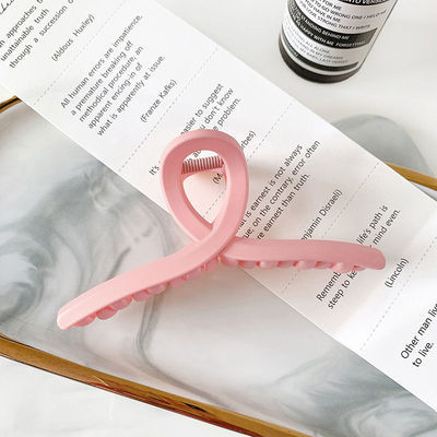 Vintage Frosted Catch Clip Candy-colored Hairpin Hair Catch Female Head Shark Clip