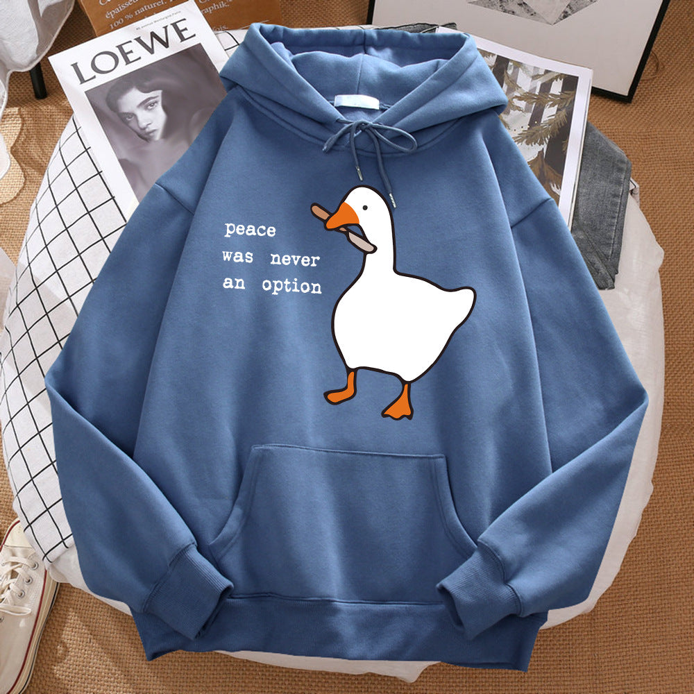 Print Sweatshirt Street Loose Spring And Autumn Hoodie