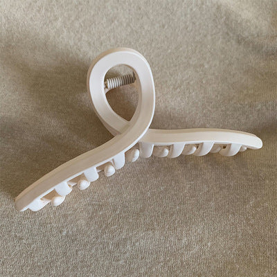 Vintage Frosted Catch Clip Candy-colored Hairpin Hair Catch Female Head Shark Clip