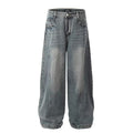 Retro Distressed Loose High Street American Jeans